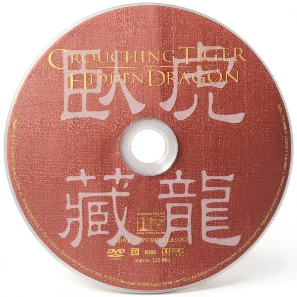 Crouching Tiger Hidden Dragon DVD Ang Lee Action Fantasy-5