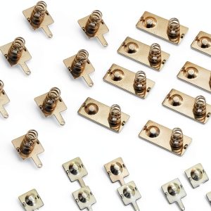 Battery Spring Contacts 66064 Iron Nickel Plated-0
