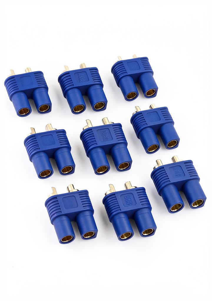 Installing EC3 Female Plug BDHI 9pcs Connector 60A Continuous on a wooden workbench