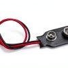 9V Battery Clip LUORNG 2‑Pin PH2.0 Connector – 15cm Lead, 10 Pack-5