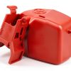 Battery Terminal Cover Generic Car Battery ABS Red Fit for 2010-17-1