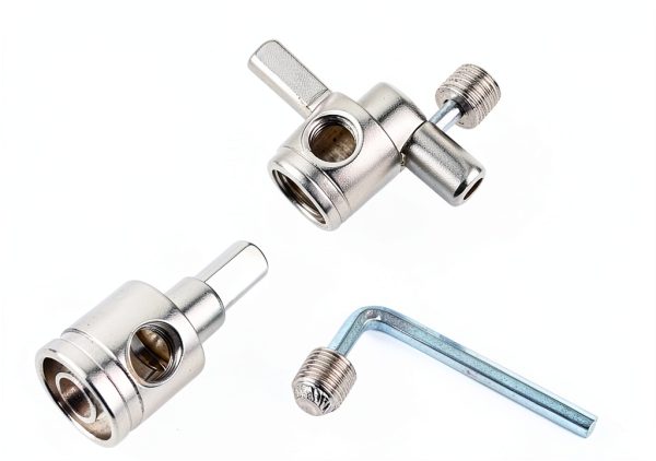 Car Audio Amplifier Connector Kit Nickel Brass 4PCS 0-4 Gauge-3