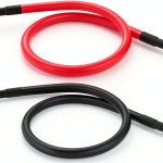 TUELETFU 1FT 8‑Gauge Battery Cable Red/Black with 5/16" Lug Automotive-0