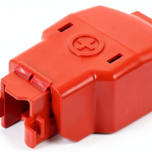 Battery Terminal Cover Generic Car Battery ABS Red Fit for 2010-17-0