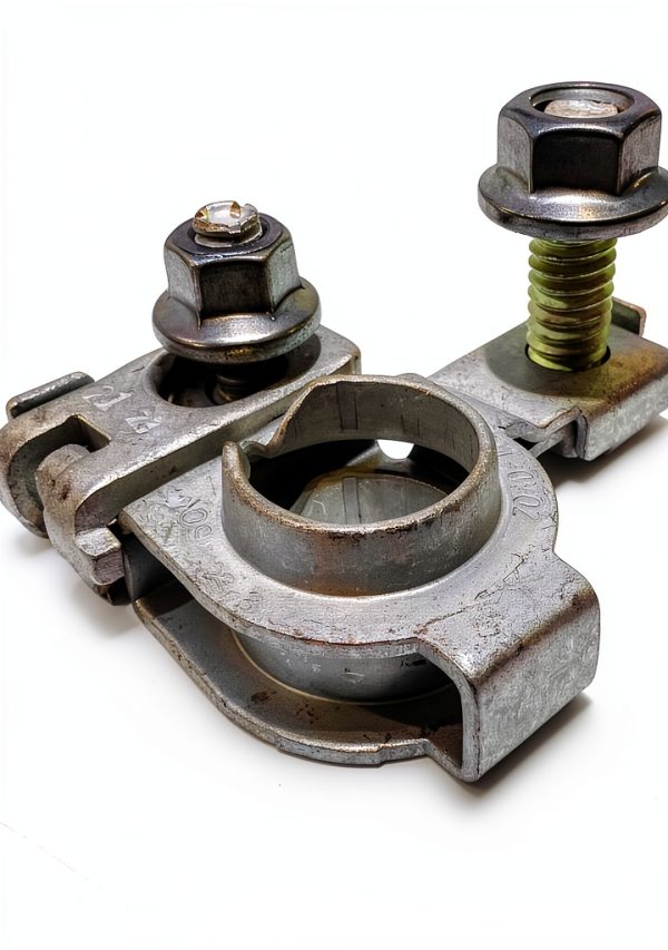 Positive Battery Terminal EDS 91982-2W000 Tin Plated with M6 M8 Nuts-5