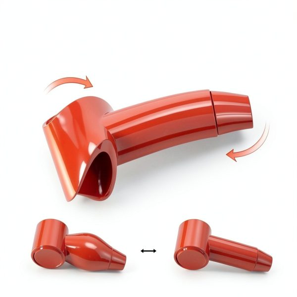 Silicone Battery Terminal Cover RVBOATPAT CCI10-25-BR Red/Black-2