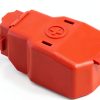 Battery Terminal Cover Generic Car Battery ABS Red Fit for 2010-17-6