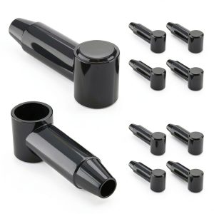 Battery Terminal Cover RVBOATPAT SH-CCI25-70-B Black 4 AWG to 2/0 AWG-0