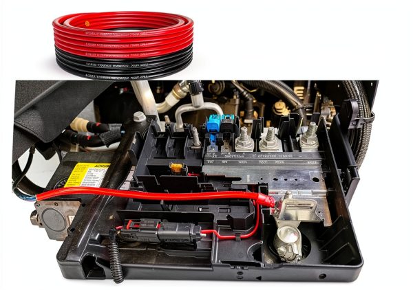 8 Gauge Wire CCA Cable with 60A Fuse Holder Red/Black 25ft Ruikarhop-7
