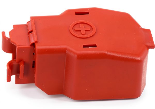 Battery Terminal Cover Generic Car Battery ABS Red Fit for 2010-17-5