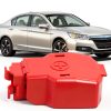 Battery Terminal Cover Generic Car Battery ABS Red Fit for 2010-17-4