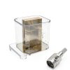 AudioGear 0 to 4 Gauge Power Reducer Connector Set 4PCS Nickel Brass-5