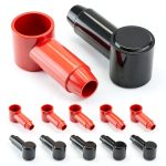 Silicone Battery Terminal Cover RVBOATPAT CCI50-95-BR 12 Pack-0