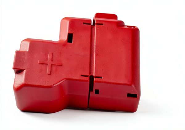 Etersec Positive Battery Terminal Cover for Nissan Infiniti Black-5
