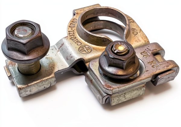 Positive Battery Terminal EDS 91982-2W000 Tin Plated with M6 M8 Nuts-0