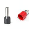 6 Gauge Ferrule Connectors XFFCSEC Crimp Butt Terminals Red Black Pack-1