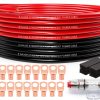 8 Gauge Wire CCA Cable with 60A Fuse Holder Red/Black 25ft Ruikarhop-0