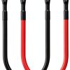 TUELETFU 1FT 8‑Gauge Battery Cable Red/Black with 5/16" Lug Automotive-4