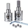 Car Audio Amplifier Connector Kit Nickel Brass 4PCS 0-4 Gauge-0
