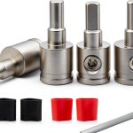 AudioGear 0 to 4 Gauge Power Reducer Connector Set 4PCS Nickel Brass-0