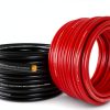 1/0 Gauge Power Ground Wire Black/Red with Cable Cutter Tuijodaix 20ft-1