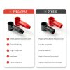 Silicone Battery Terminal Cover RVBOATPAT CCI10-25-BR Red/Black-4