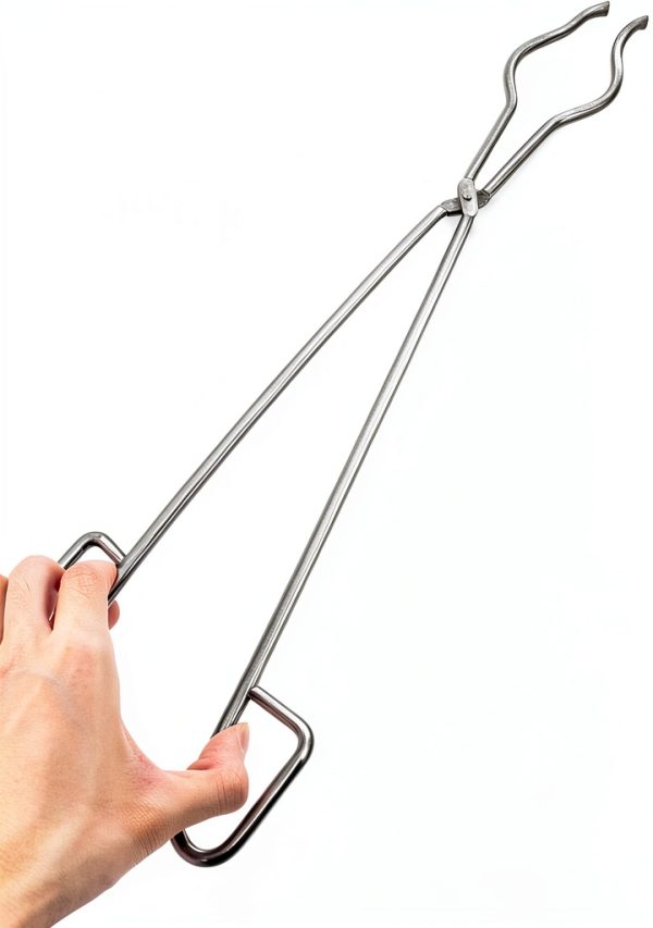 Crucibles Piler Stainless Steel Crucible Tongs Lab Clamp for Beakers and Reliable Tool for Safe Handling Laboratory Settings-3