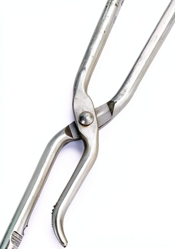 Stainless Steel Crucible Tongs 40CM AURORAGRACE Heavy-Duty Ergonomic-7