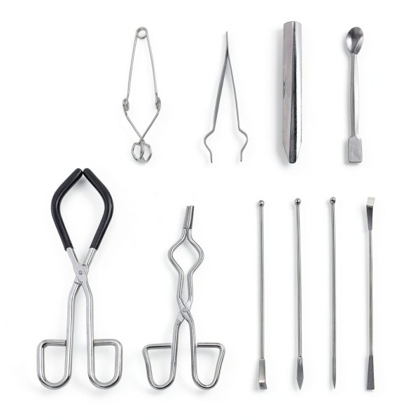 Scientific Labwares Kit Crucible Tongs Tube Clamps-4