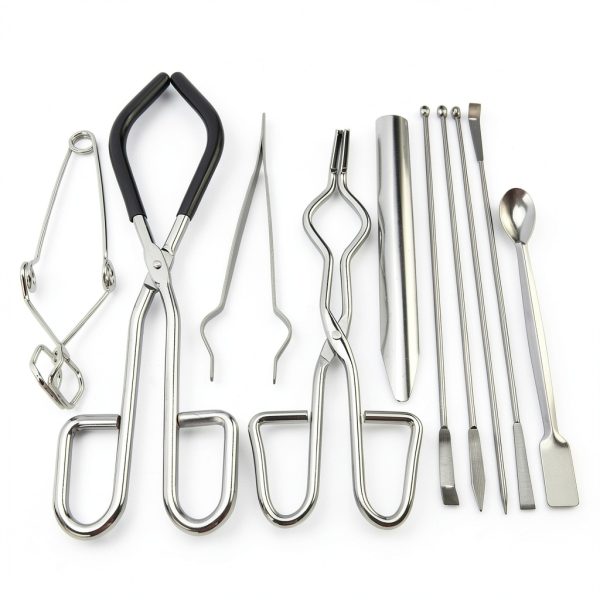 Scientific Labwares Kit Crucible Tongs Tube Clamps-5