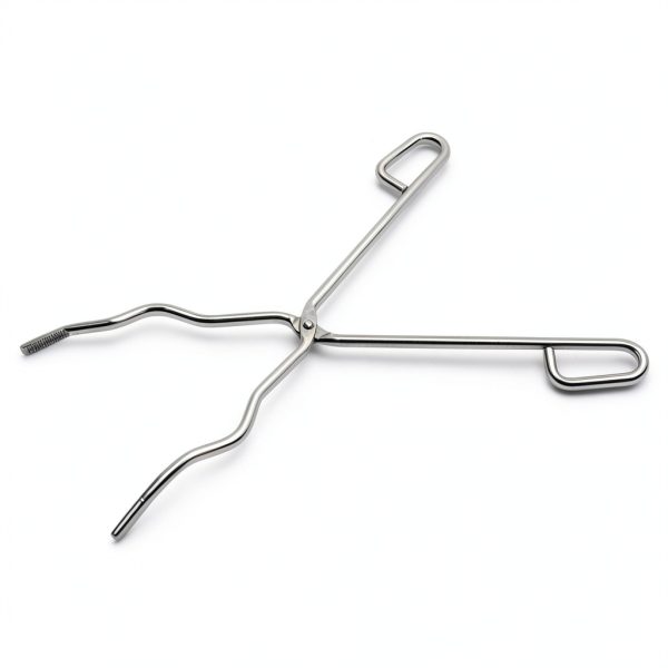 Stainless Steel Crucible Tongs 40CM AURORAGRACE Heavy-Duty Ergonomic-1