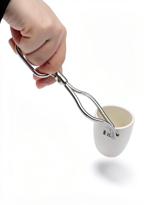 Cabilock Stainless Steel Crucible Tongs 13.78 Inch Ergonomic Lab Clamp-7