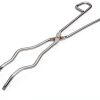 Crucible Tongs JTS Stainless Steel 12" Length with Serrated Bent Tips-3