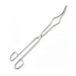 8” Crucible Tongs AAProTools - Round Steel Chrome, 200mm-0
