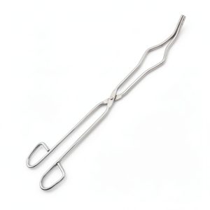 8” Crucible Tongs AAProTools - Round Steel Chrome, 200mm-0
