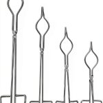 Cabilock Stainless Steel Crucible Tongs 13.78 Inch Ergonomic Lab Clamp-0