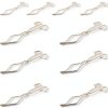 Crucible Tongs 10in Stainless Steel Pack of 10 by GSC International-0
