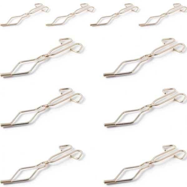 Crucible Tongs 10in Stainless Steel Pack of 10 by GSC International-0