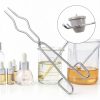 Stainless Steel Crucible Tongs 40CM AURORAGRACE Heavy-Duty Ergonomic-6