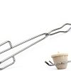 Stainless Steel Crucible Tongs 40CM AURORAGRACE Heavy-Duty Ergonomic-4