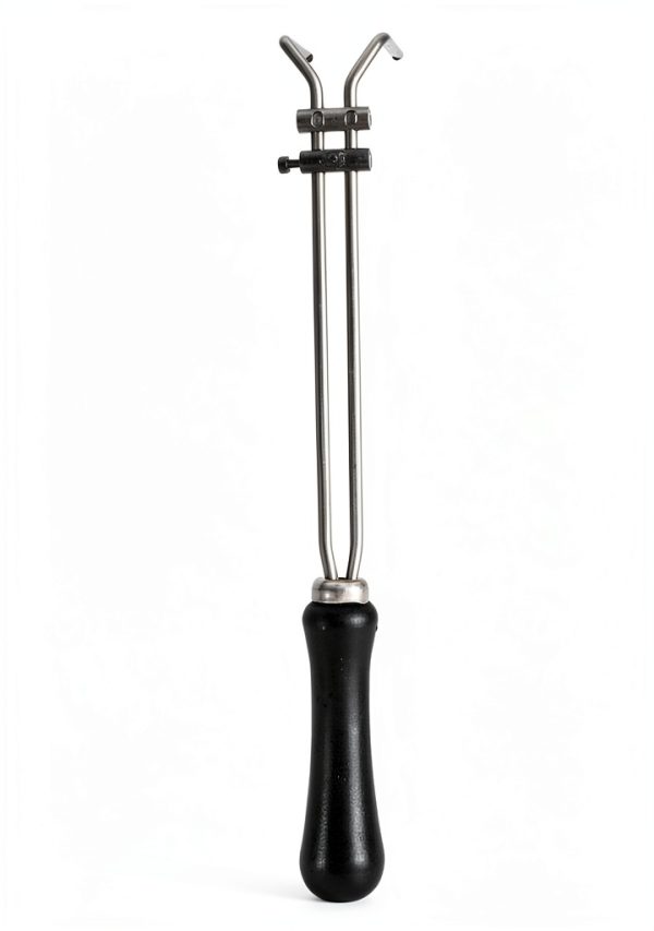 STOBOK Crucible Tongs Carbon Steel Clamp for Gold Silver Refining-1