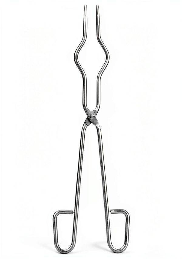 Stainless Steel Crucible Tongs 40CM AURORAGRACE Heavy-Duty Ergonomic-0