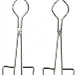 Stainless Steel Crucible Tongs DIYEAH 2pcs 40cm Furnace Holder-0