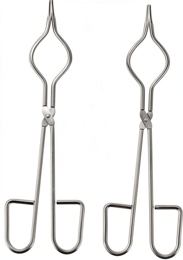 Stainless Steel Crucible Tongs DIYEAH 2pcs 40cm Furnace Holder-0