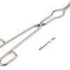 Crucible Tongs Hztyyier Stainless Steel 400mm Lab Forceps Clamp-3