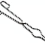 Crucible Tongs by Ion Tool - 16" Stainless Steel with Anti-Skid Jaws-0