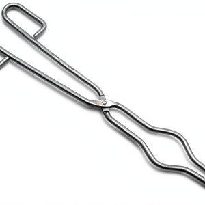 Crucible Tongs by Ion Tool - 16" Stainless Steel with Anti-Skid Jaws-0