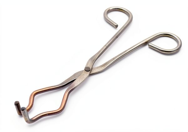 Crucible Tongs 9in PTFE Coated Stainless Steel - Materro Lab Utensil-0