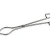 Stainless Steel Crucible Tongs 14" by QWORK Polished Anti‑Skid Design-0