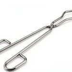 Crucible Tongs Hztyyier Stainless Steel 400mm Lab Forceps Clamp-0